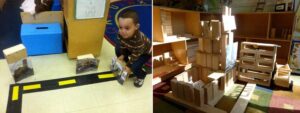 children playing with blocks